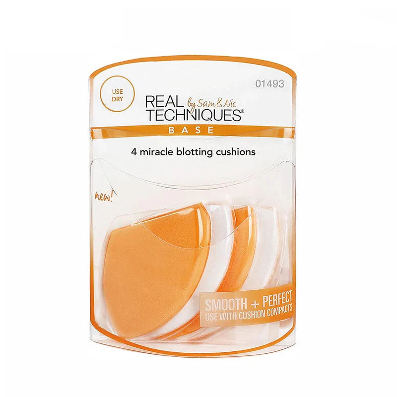 Real Techniques 4 Miracle Blotting Cushions Real Technique