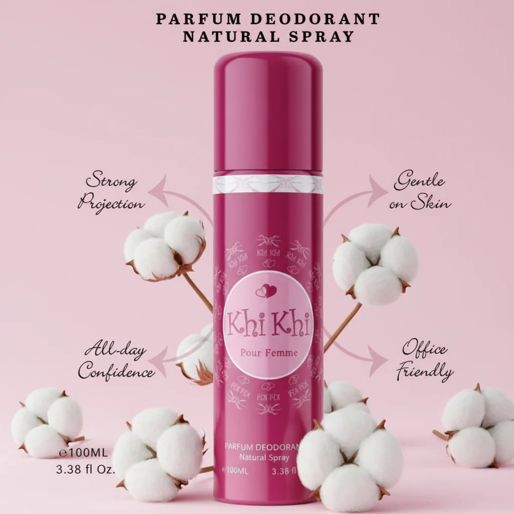 Shifan's Khi Khi Pour Femme Perfume Deodorant Natural Spray - 100ml Shifan's