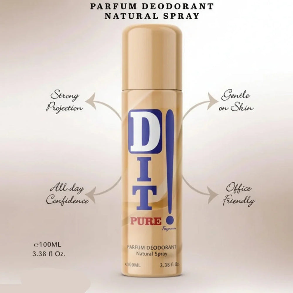 Shifan's DIT Fresh Perfume Deodorant Natural Spray - 100ml Shifan's