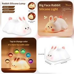 USB rechargeable Big Face Rabbit Lamp Cosmia.pk