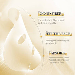 SADOER 24K Gold Ampoule Serum Facial Sheet Mask - 25g Sadoer