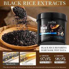 SADOER Black Rice Smooth Repairing Hair Mask - 500g Sadoer