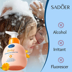 SADOER Baby Calendula Amino Acid Mild Body Wash - 380ml Sadoer