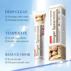 SADOER Ginger Spearmint Multi-Effect Toothpaste Oral Care - 100g Sadoer