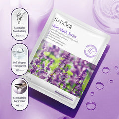 SADOER Lavender Soothing Softening Face Sheet Mask - 25g Sadoer