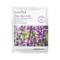 SADOER Lavender Soothing Softening Face Sheet Mask - 25g Sadoer