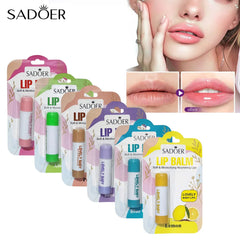 SADOER Lovely Lip Balm – Soft & Moisturizing Nourishing Lips Sadoer