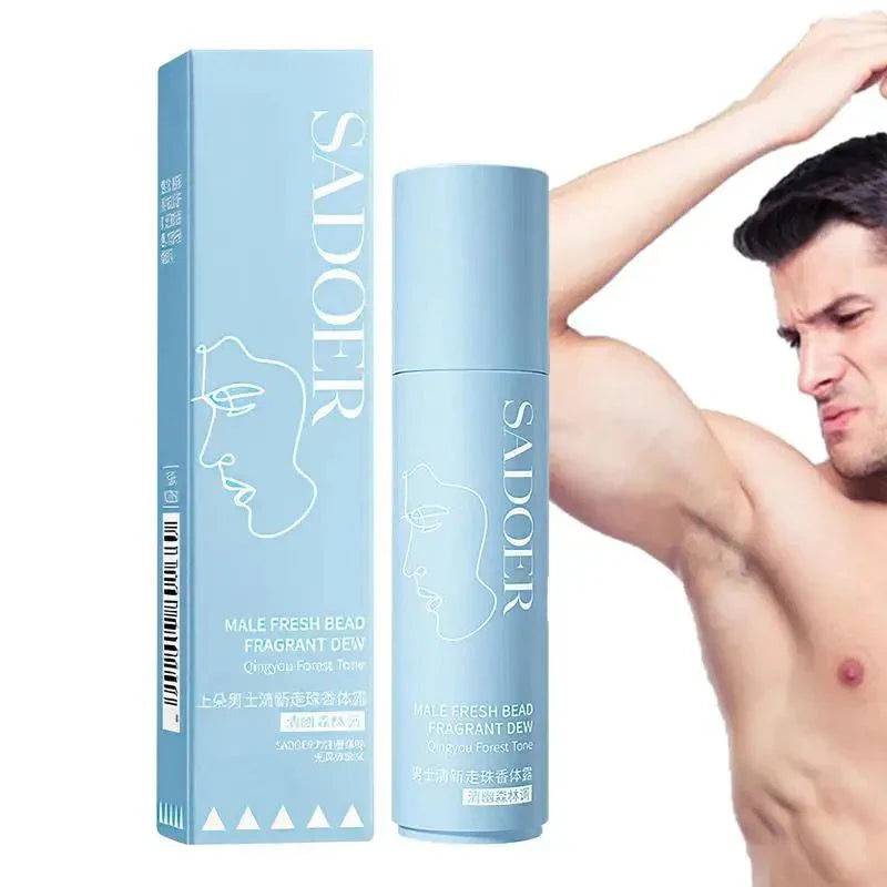SADOER Men's Blue Charm Deodrant for Male Bread Fragrant Dew Sadoer