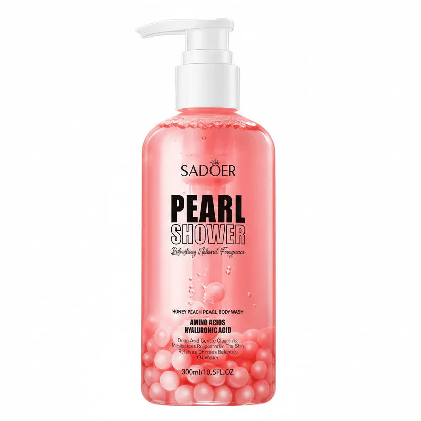SADOER Honey Peach Pearl Body Wash - 300ml Sadoer