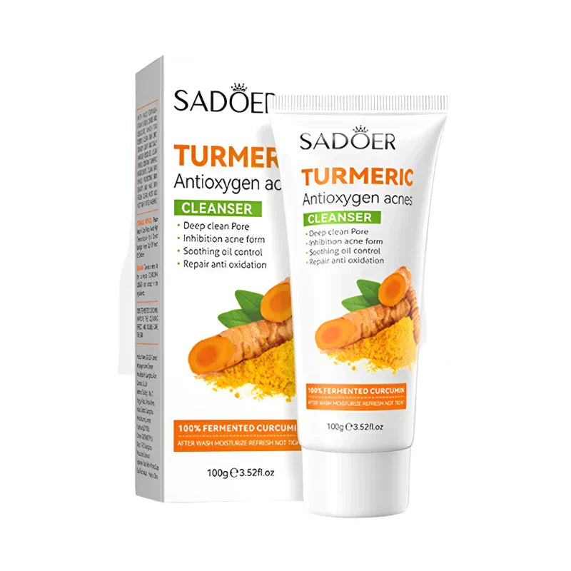 SADOER Turmeric AntiOxygen Acne Facial Cleanser - 100g Sadoer