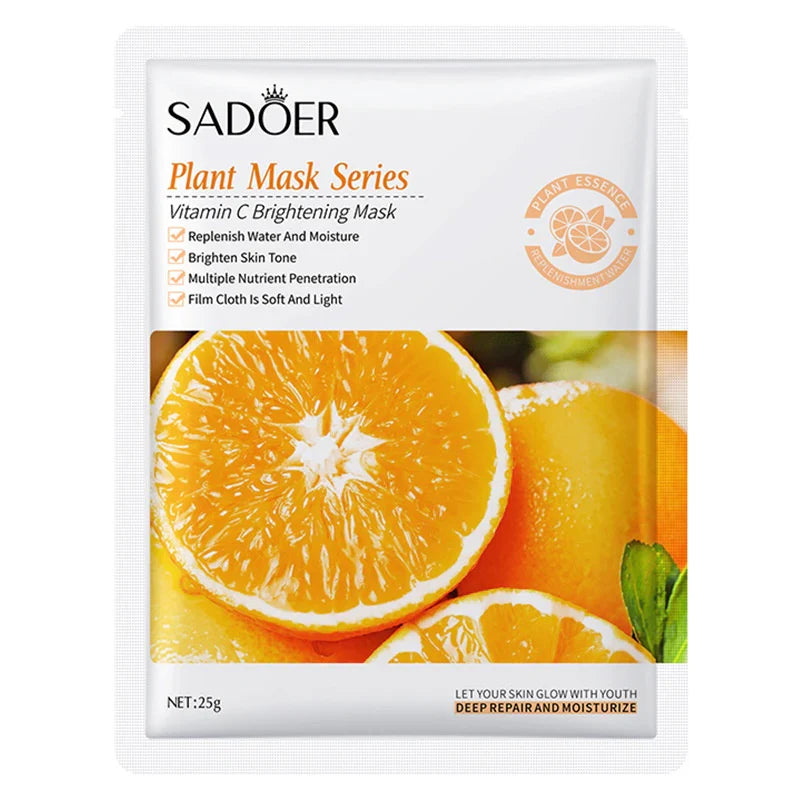 SADOER Vitamin C Brightening Face Sheet Mask - 25g Sadoer