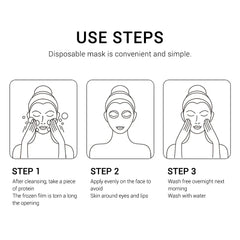 SADOER Vitamin C Good Night Sleeping Gel Mask - 20Pcs Sadoer