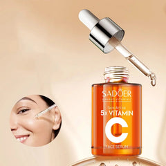 SADOER Vitamin C Whitening Multi Effect Repair Serum Moisturizing Serum - 30ml Sadoer