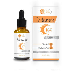 Gluta White Vitamin C Serum for Face Glowing & Dark Spots - 30ml Gluta White