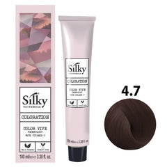 Silky Coloration 4.7 Hair Color - 100ml Silky