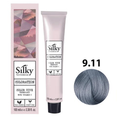 Silky 9.11 Hair Color – 100ml Silky