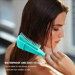 STYLISH Curly hair brush massage wet hair comb & hair brush Cosmia.pk