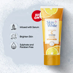 Skin White Vitamin C Face wash (Sulphate & Paraben Free) Skin White