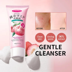 SADOER Organic Fruit Peach Cleanser Oil Control Facial Cleanser - 100gm Sadoer
