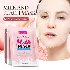 Sadoer Hydrating and Moisturising Hydro Boost Milk Peach Sheet Mask - 30g Sadoer