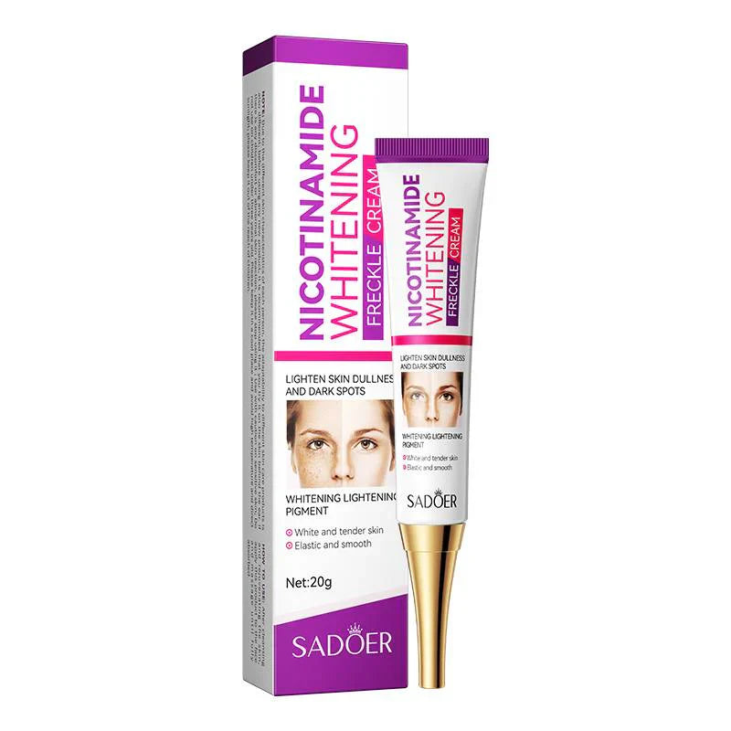 Sadoer Nicotinamide Whitening Lightening Spots Freckle Face Cream - 20g Sadoer