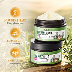 Sadoer Rosemary Mint Strengthens Repair Hair Mask - 250g Sadoer