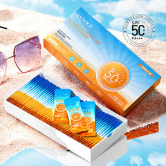 Sadoer SPF50 Sunscreen Cream Pack Of 50 Sachet In Box Sadoer