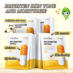 Sadoer Vitamin C Anti Oxidation Capsule Facial Sheet Mask Sadoer