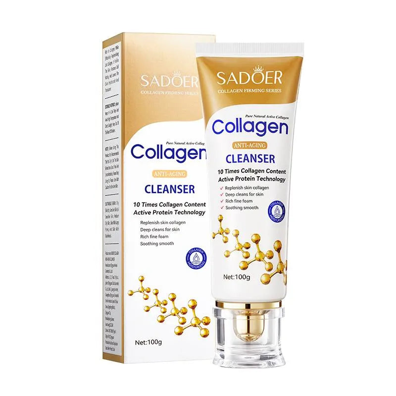 Sadoer Collagen Anti-Aging Face Cleanser - 100g Sadoer