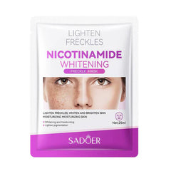 Sadoer Nicotinamide Whitening Freckle Moisturizing Facial Sheet Mask - 25g Sadoer