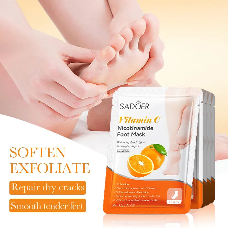 Sadoer Vitamin C Nicotinamide Moisturizing Foot Mask 35g Sadoer