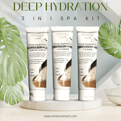 BIOAQUA Deep Hydration 3in1 Spa kit with Free Rice Soap Bioaqua