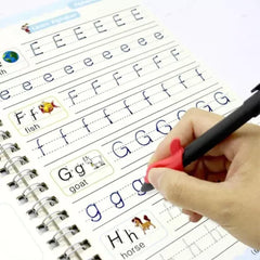 Sank Magic Practice Copybooks with Magic Pen - 10 Refills( Pack Of 4 ) Cosmia.pk