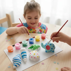 Kids Ceramic Coloring and Painting Activity Set Cosmia.pk