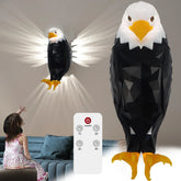 3D Bald Eagle Rechargeable Wall Light Cosmia.pk