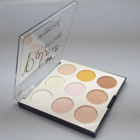 Seven Cool 9 Multi Colors Eyeshadow Palette Seven Cool