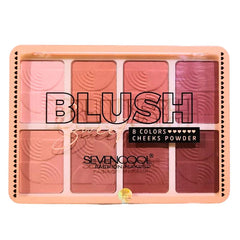 Seven Cool Matte Blush 8 Colors Seven Cool