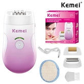 Kemei LCD Electric Tweezers Dry wet Use Portable Epilator Kemei