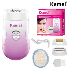 Kemei LCD Electric Tweezers Dry wet Use Portable Epilator Kemei