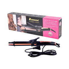 Shinon SH-8775 Professional 3 in 1 Hair Straightener, Curler & Crimper Shinon