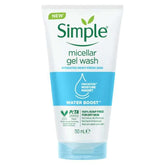 Simple Micellar Facial Gel Wash – Water Boost - 150ml Simple