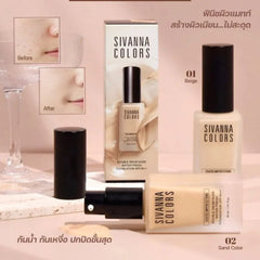 Sivanna Double Wear Nude Water Fresh Foundation SPF30 Made in Thailand Sivanna
