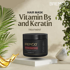 Bremod Vitamin B5 and Keratin Treatment Hair Mask - 500ml Bremod