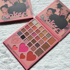 Naked 3in1 Palette - Eyeshadow + Blush + Highlighter Naked