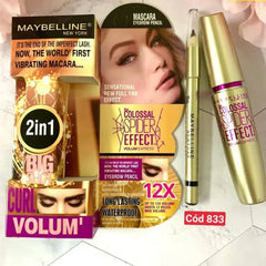 2 in 1 Maybelline Colossal Spider Effect Mascara and Eyebrow Pencil Maybelline