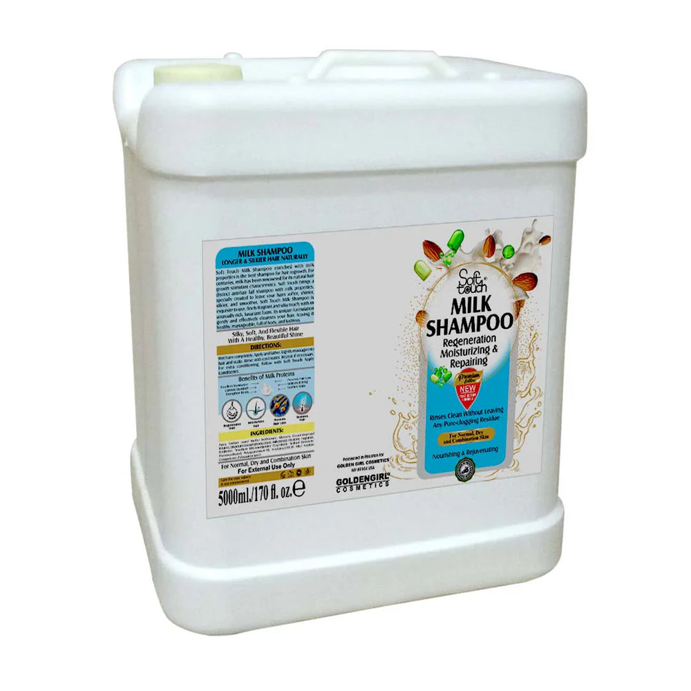 Soft Touch Milk Shampoo - 5ltr Soft Touch