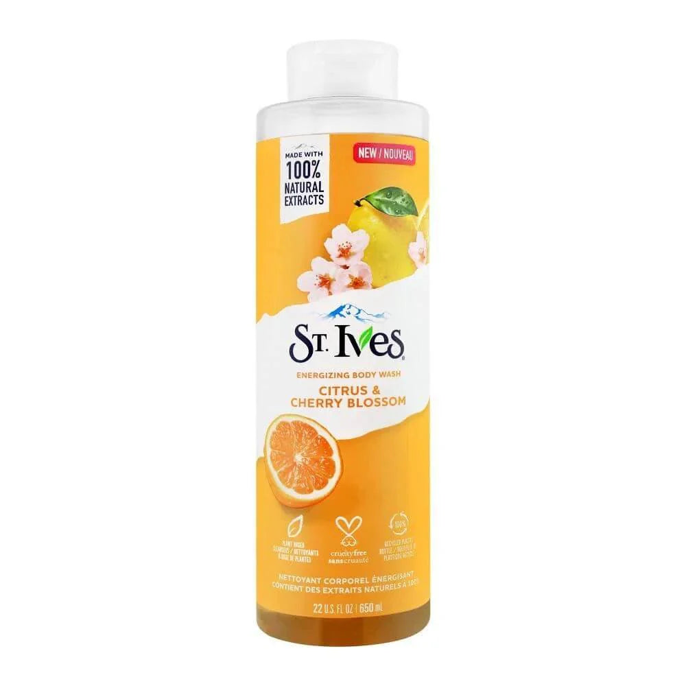 Stives Body Wash Citrus & Cherry Blossom 22Oz/650ML St. Ives