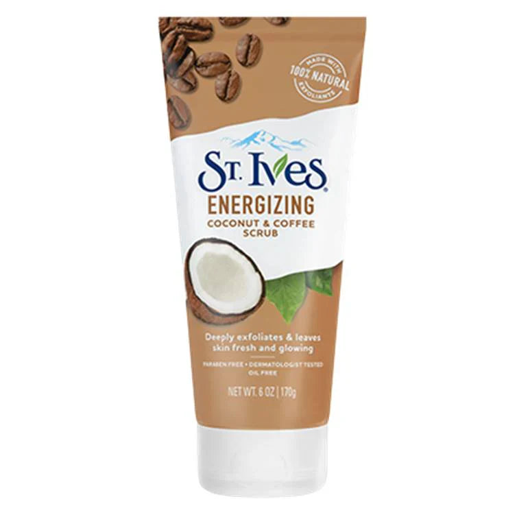 St. Ives Energizing Coconut & Coffee Scrub - 170g St. Ives