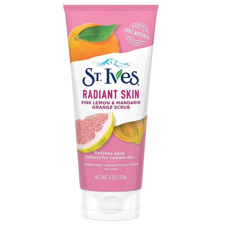 St. Ives Radiant Skin Pink Lemon & Mandarin Orange Scrub St. Ives