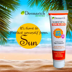Dermarich SPF-60 Whitening Sun Block 100ml Dermarich